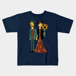 Love is Art Frida Kahlo and Van Gogh Kids T-Shirt